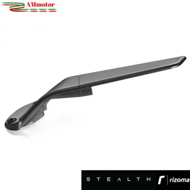 Specchietti Rizoma Stealth Thunder Grey Kawasaki Ninja ZX-10R SE 2019 2020 Per Moto