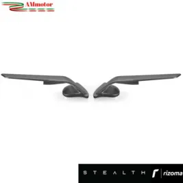 Specchietti Rizoma Stealth Thunder Grey Yamaha Yzf R1 2020 2024 Coppia Per Moto