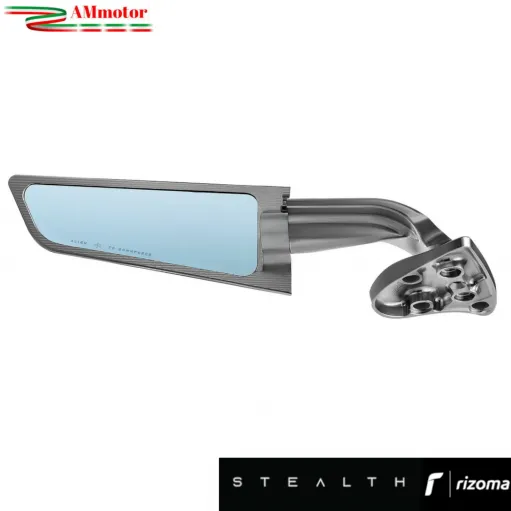 Specchietti Rizoma Stealth Thunder Grey Yamaha Yzf R1 2020 2024 Coppia Per Moto