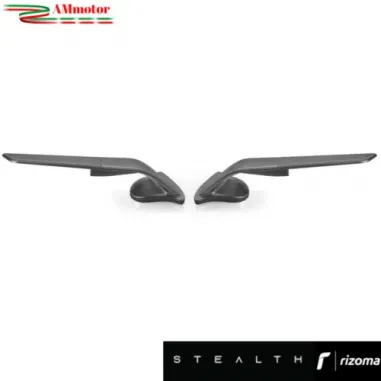 Specchietti Rizoma Stealth Thunder Grey Yamaha Yzf R1M 2020 2024 Coppia Per Moto