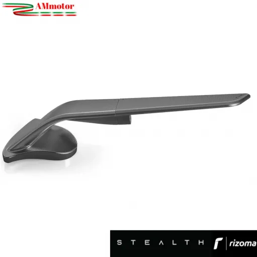 Specchietti Rizoma Stealth Thunder Grey Yamaha Yzf R1M 2020 2024 Coppia Per Moto