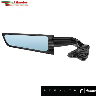Specchietti Rizoma Stealth Black Yamaha Yzf R7 2021 2024 Coppia Retrovisori Per Moto