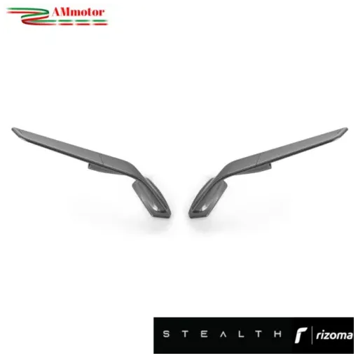 Specchietti Rizoma Stealth Thunder Grey Suzuki GSX R 1000 2019 2020 Coppia Per Moto