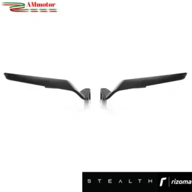Specchietti Rizoma Stealth Black Ducati Diavel 1260 S 2019 2022 Coppia Per Moto
