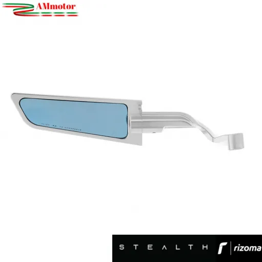 Specchietti Rizoma Stealth Silver Kawasaki Z 900 2017 2024 Coppia Per Moto