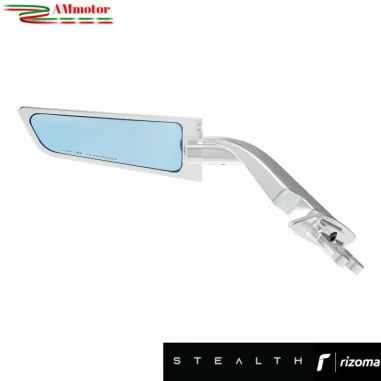 Specchietti Rizoma Stealth Silver Yamaha T MAX 530 2017 2019 Coppia Per Moto