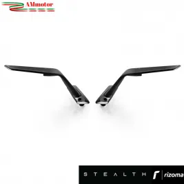 Specchietti Rizoma Stealth Black Yamaha T MAX 560 Tech Max 2020 2024 Coppia Per Moto