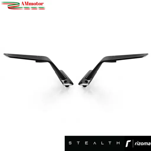 Specchietti Rizoma Stealth Black Yamaha T MAX 560 Tech Max 2020 2024 Coppia Per Moto