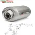 Mivv Kawasaki ZX 6 R 2007 2008 Terminale Di Scarico Per Moto Marmitta Oval Inox