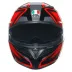 Casco AGV K3 Compound Black Red Moto Integrale Pinlock E2206