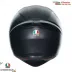 Agv K1 S Matt Black Casco Integrale Moto Omologazione E2206