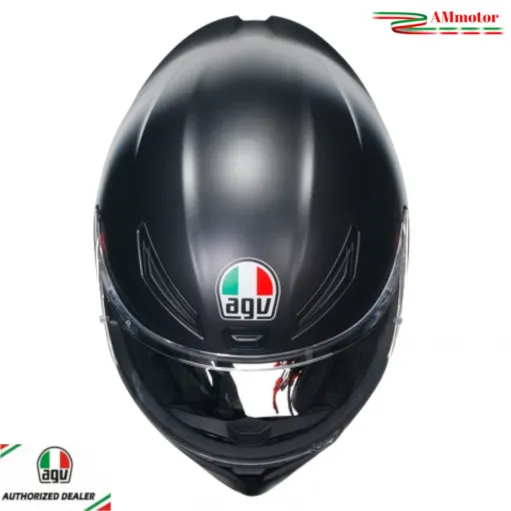 Agv K1 S Matt Black Casco Integrale Moto Omologazione E2206