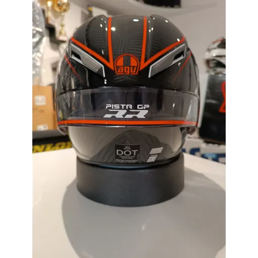 Casco Agv Pista GP RR Performance Carbon Red Integrale Moto DOT E2206