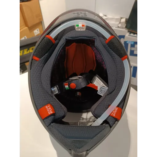 Casco Agv Pista GP RR Performance Carbon Red Integrale Moto DOT E2206