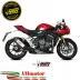 Mivv Triumph Speed Triple 1200 RR / RS Terminale Di Scarico Moto Marmitta SR-1 Titanio
