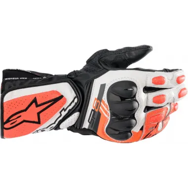 Guanti ALPINESTARS SP8 V3 GLOVES Black Red Fluo