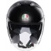 Casco Agv Irides Mono Matt Black Jet Doppia Visiera Moto