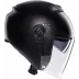Casco Agv Irides Mono Matt Black Jet Doppia Visiera Moto