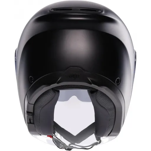 Casco Agv Irides Mono Matt Black Jet Doppia Visiera Moto