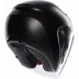 Casco Agv Irides Mono Matt Black Jet Doppia Visiera Moto