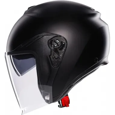 Casco Agv Irides Mono Matt Black Jet Doppia Visiera Moto