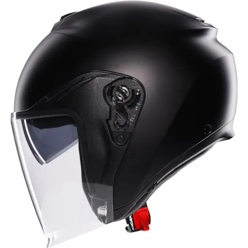 Casco Agv Irides Mono Matt Black Jet Doppia Visiera Moto