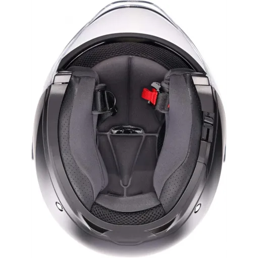 Casco Agv Irides Mono Matt Black Jet Doppia Visiera Moto