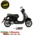Mivv Piaggio Vespa Gts 300 21 - 2024 Terminale Di Scarico Delta Race Black Moto Scooter