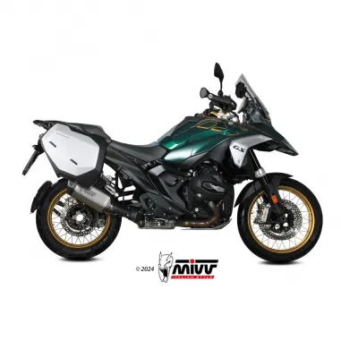 Mivv Bmw R 1300 GS Terminale Di Scarico Moto Marmitta SR-1 Titanio Omologato