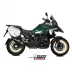 Mivv Bmw R 1300 GS Terminale Di Scarico Moto Marmitta SR-1 Titanio Nero Omologato