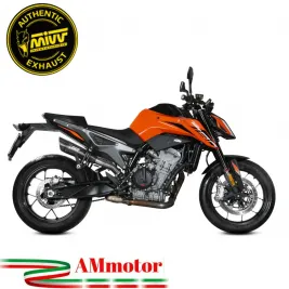 Mivv Ktm 790 Duke 23 - 2024 Terminale Di Scarico Moto Marmitta X-M5 Inox Nero Omologato