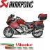 Akrapovic Bmw K 1600 Gt / Gtl Terminali Di Scarico Slip-On Line Titanio Moto Omologato