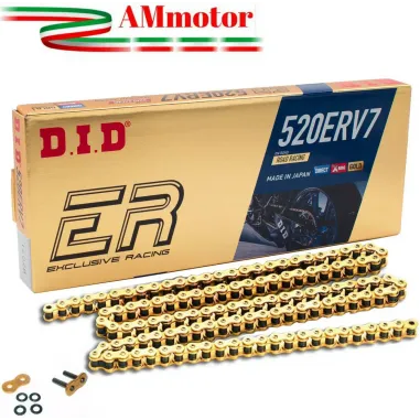 Did Kit Yamaha MT 09 21 - 2024 Trasmissione Moto Completa Catena VX3 Oro Rapporti 16 45