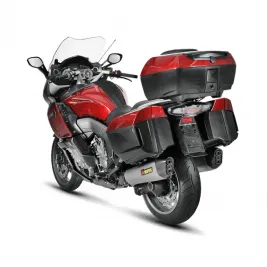 Akrapovic Bmw K 1600 Gt / Gtl Terminali Di Scarico Slip-On Line Titanio Moto Omologato 2