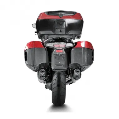 Akrapovic Bmw K 1600 Gt / Gtl Terminali Di Scarico Slip-On Line Titanio Moto Omologato
