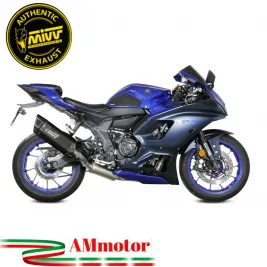 Scarico Completo Mivv Yamaha R7 22 - 2024 Terminale Per Moto SR-1 Titanio Nero 2