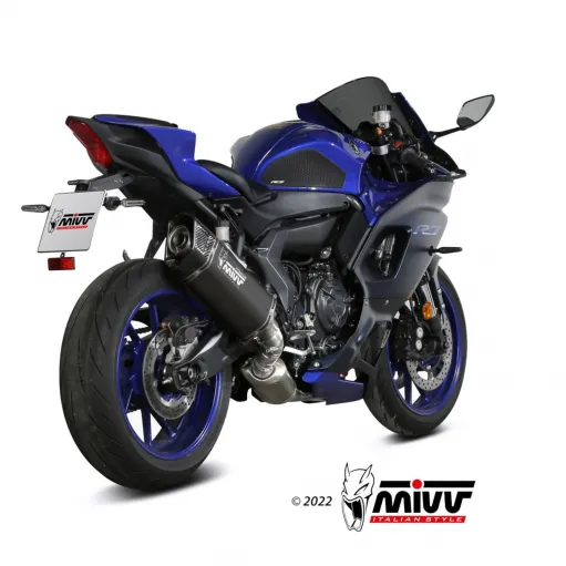 Scarico Completo Mivv Yamaha R7 22 - 2024 Terminale Per Moto SR-1 Titanio Nero