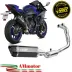 Scarico Completo Mivv Yamaha R7 22 - 2024 Terminale Per Moto SR-1 Titanio Nero