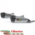 Akrapovic Bmw K 1600 Gt / Gtl Terminali Di Scarico Slip-On Line Titanio Moto Omologato