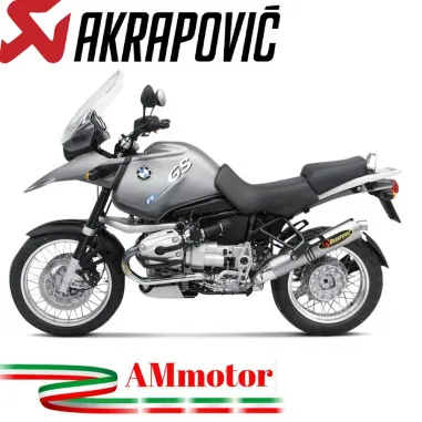 Akrapovic Bmw R 1150 Gs Terminale Di Scarico Slip-On Line Titanio Moto Omologato