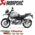 Akrapovic Bmw R 1150 Gs Terminale Di Scarico Slip-On Line Titanio Moto Omologato