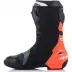 Alpinestars Supertech R Black Red Fluo White Grey Stivale Moto Racing Pista