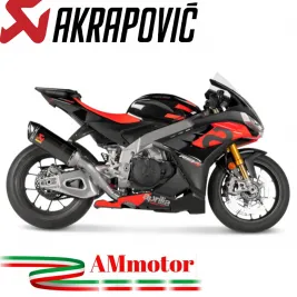 Akrapovic Aprilia Rsv 4 21 - 2024 Impianto Di Scarico Completo Evolution Line Terminale Carbonio Moto 2