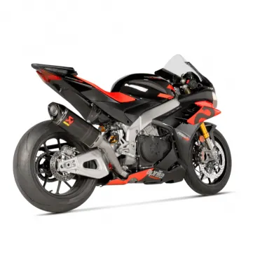 Akrapovic Aprilia Rsv 4 21 - 2024 Impianto Di Scarico Completo Evolution Line Terminale Carbonio Moto