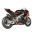 Akrapovic Aprilia Rsv 4 21 - 2024 Impianto Di Scarico Completo Evolution Line Terminale Carbonio Moto