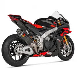 Akrapovic Aprilia Rsv 4 21 - 2024 Terminale Di Scarico Moto Slip-On Line Carbonio 2