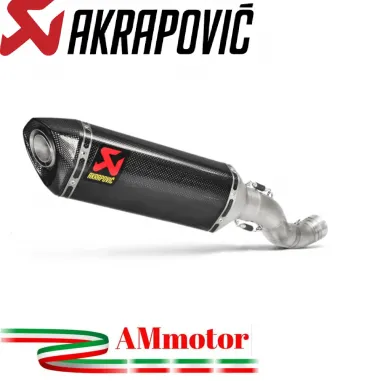 Akrapovic Aprilia Rsv 4 21 - 2024 Terminale Di Scarico Moto Slip-On Line Carbonio