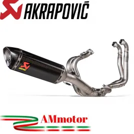 Akrapovic Aprilia Tuono V4 21 - 2024 Impianto Di Scarico Completo Evolution Line Terminale Carbonio Moto