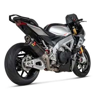 Akrapovic Aprilia Tuono V4 21 - 2024 Terminale Di Scarico Moto Slip-On Line Carbonio