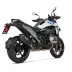 Akrapovic Bmw R 1300 GS Terminale Di Scarico Moto Slip-On Line Titanio Nero